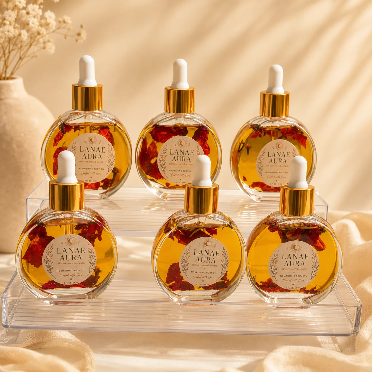 Lanae Aura Nourishing Body Oil collection